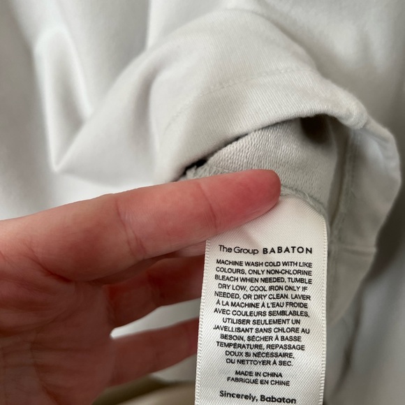 COPY - Aritzia Group by Babaton cotton, modal and tencel sweat shirt - Picture 8 of 8